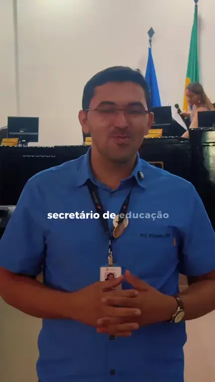 Depoimento em vídeo de Alexandro Lima, Secretário de Educação de Correntes (PE)